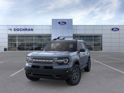 Azure Gray Metallic Tri-Coat 2024 Ford Bronco Sport Badlands