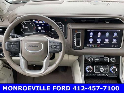 White Frost Tricoat 2021 GMC Yukon Denali