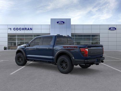 Antimatter Blue Metallic 2026 Ford F-150 Raptor