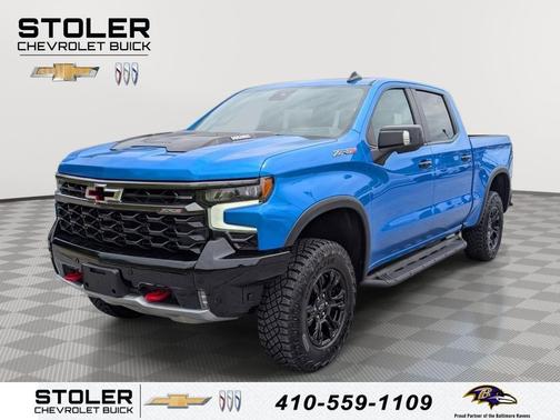 Riptide Blue Metallic 2025 Chevrolet Silverado 1500 ZR2