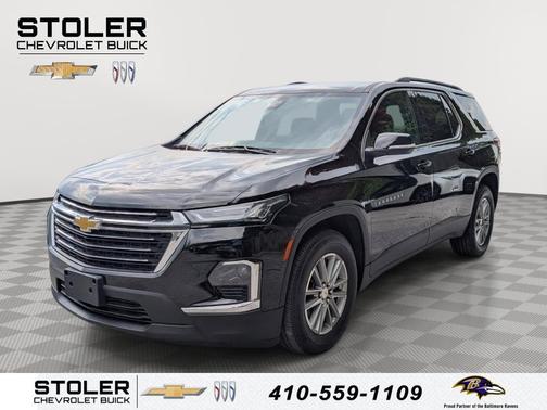 Mosaic Black Metallic 2023 Chevrolet Traverse LT Leather