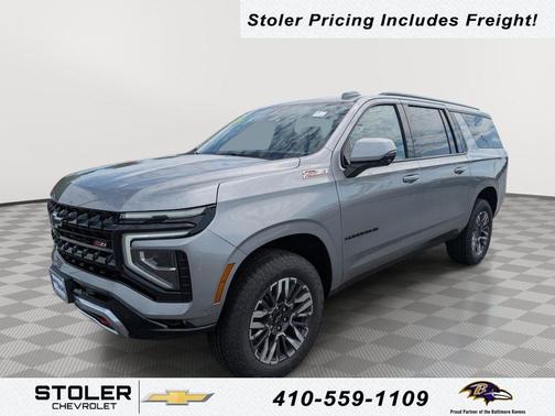 Sterling Gray Metallic 2026 Chevrolet Suburban Z71, 4WD