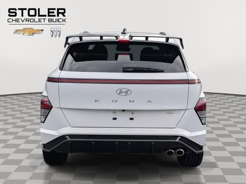 Atlas White 2025 Hyundai KONA N Line S