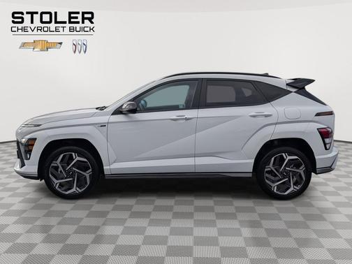 Atlas White 2025 Hyundai KONA N Line S