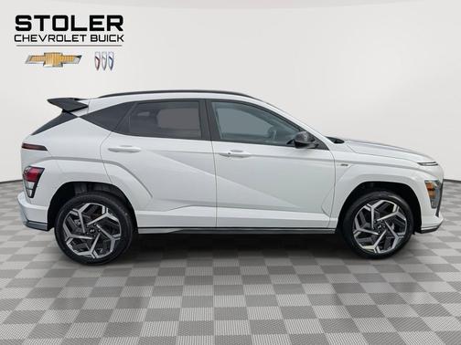 Atlas White 2025 Hyundai KONA N Line S