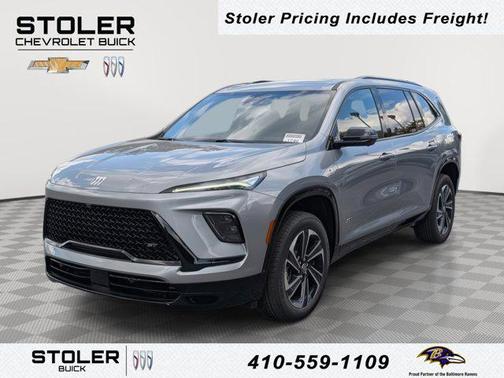 moonstone gray metallic 2026 Buick Enclave Sport Touring