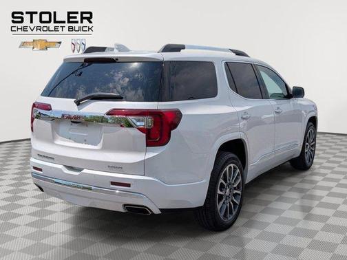 White Frost Tricoat 2022 GMC Acadia Denali