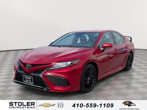 Supersonic Red 2021 Toyota Camry XSE