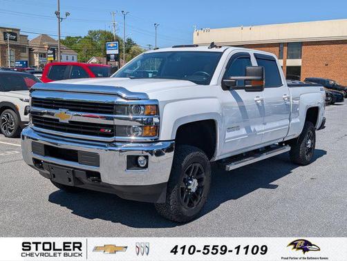 Summit White 2015 Chevrolet Silverado 2500 LT