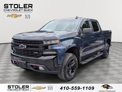 Northsky Blue Metallic 2020 Chevrolet Silverado 1500 LT Trail Boss