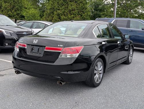 Crystal Black Pearl 2012 Honda Accord EX-L