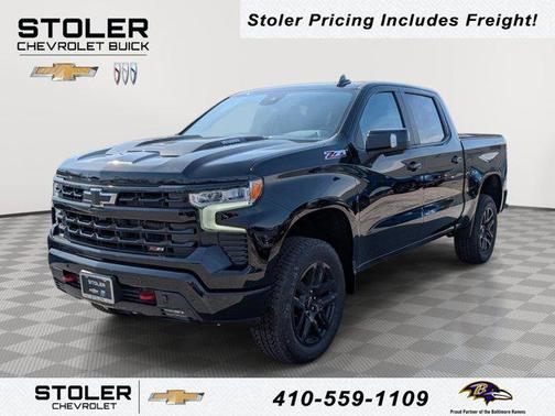 Black 2026 Chevrolet Silverado 1500 LT Trail Boss Truck