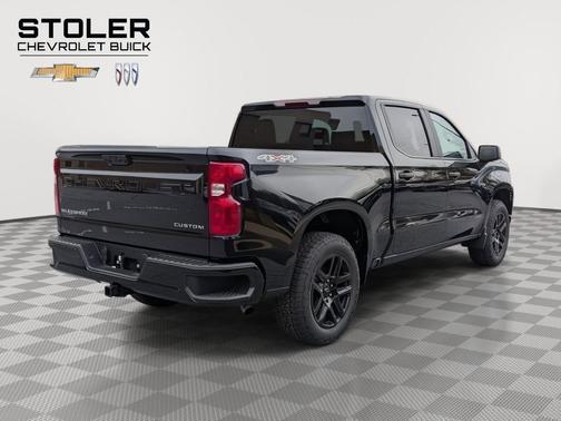 Black 2026 Chevrolet Silverado 1500 Custom