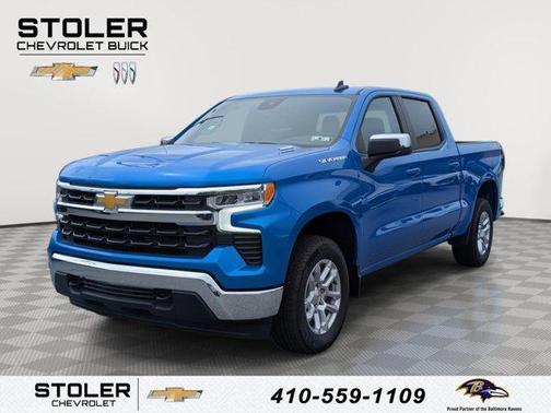 Riptide Blue Metallic 2025 Chevrolet Silverado 1500 LT Truck