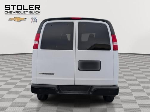 Summit White 2023 Chevrolet Express 3500 RWD 3500 Extended Wheelbase LS