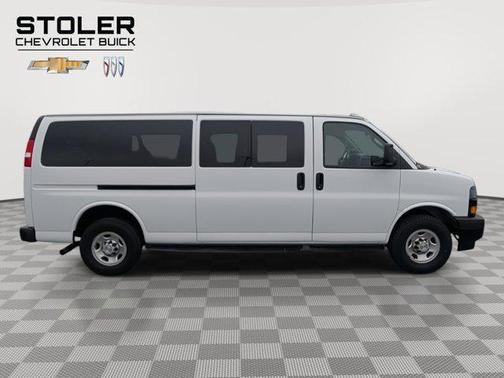 Summit White 2023 Chevrolet Express 3500 RWD 3500 Extended Wheelbase LS