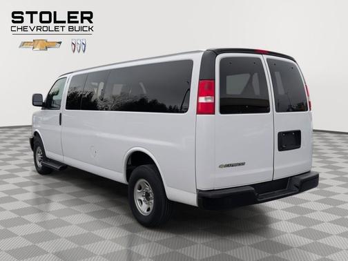 Summit White 2023 Chevrolet Express 3500 RWD 3500 Extended Wheelbase LS