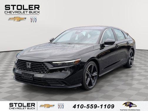Crystal Black Pearl 2025 Honda Accord Hybrid Sport