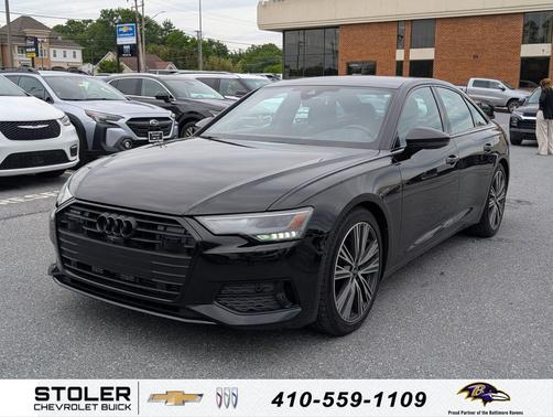 Mythos Black Metallic 2023 Audi A6 45 Premium