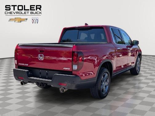 Radiant Red Metallic II 2022 Honda Ridgeline RTL-E