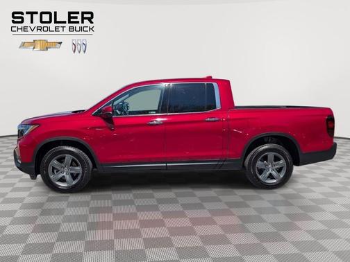 Radiant Red Metallic II 2022 Honda Ridgeline RTL-E