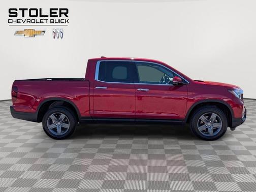 Radiant Red Metallic II 2022 Honda Ridgeline RTL-E