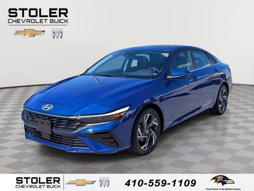 Intense Blue 2025 Hyundai ELANTRA HEV Limited