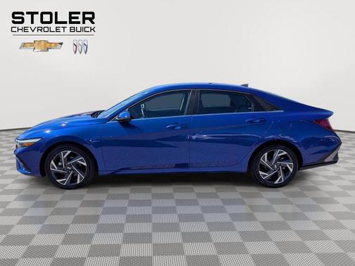 Intense Blue 2025 Hyundai ELANTRA HEV Limited