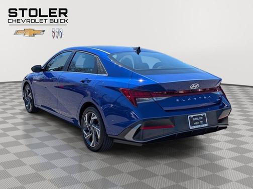 Intense Blue 2025 Hyundai ELANTRA HEV Limited