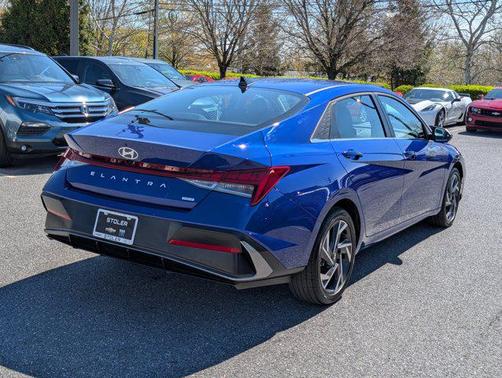 Intense Blue 2025 Hyundai ELANTRA HEV Limited