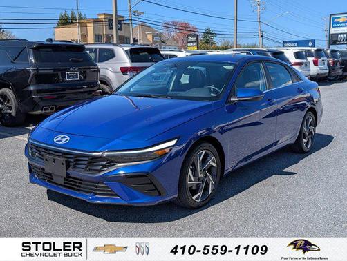 Intense Blue 2025 Hyundai ELANTRA HEV Limited