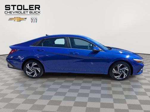 Intense Blue 2025 Hyundai ELANTRA HEV Limited