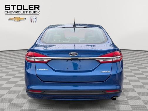 Lightning Blue 2018 Ford Fusion Hybrid S