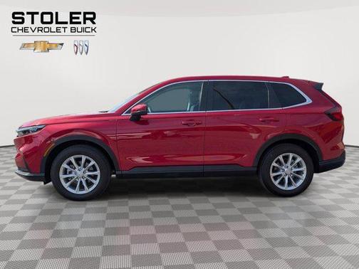 Radiant Red Metallic 2025 Honda CR-V EX AWD