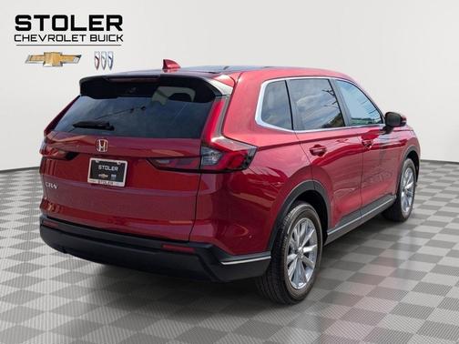 Radiant Red Metallic 2025 Honda CR-V EX AWD
