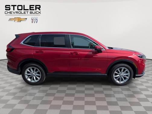 Radiant Red Metallic 2025 Honda CR-V EX AWD
