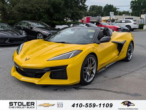 Competition Yellow Tintcoat Metallic 2025 Chevrolet Corvette Z06