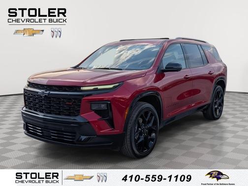 Radiant Red Tintcoat 2024 Chevrolet Traverse RS