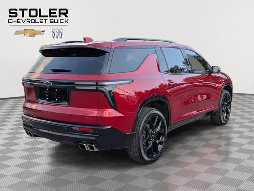 Radiant Red Tintcoat 2024 Chevrolet Traverse RS