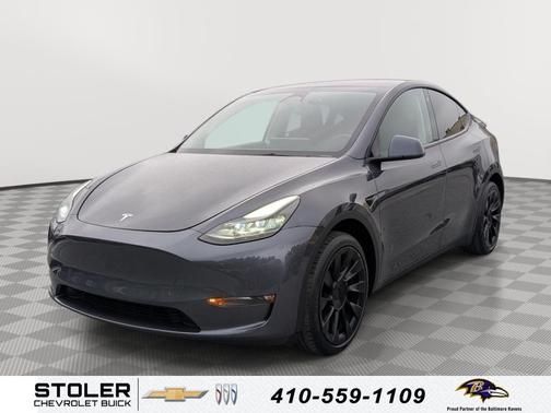 Midnight Silver Metallic 2022 Tesla Model Y Long Range Dual Motor All-Wheel Drive