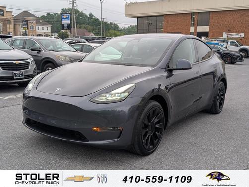 Midnight Silver Metallic 2022 Tesla Model Y Long Range Dual Motor All-Wheel Drive