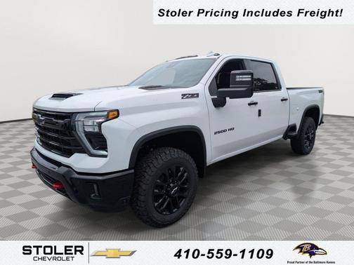 Summit White 2026 Chevrolet Silverado 2500 LTZ