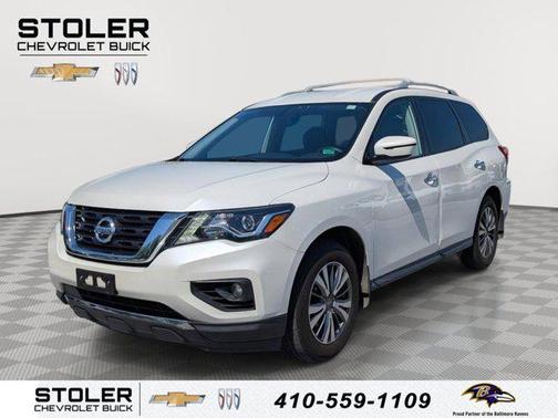 Pearl White Tricoat 2020 Nissan Pathfinder SV 4WD