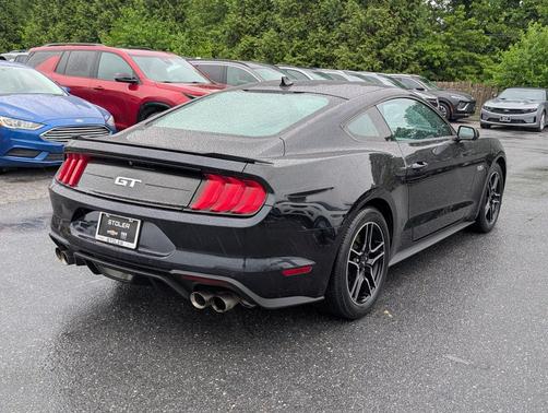 Antimatter Blue Metallic 2021 Ford Mustang GT