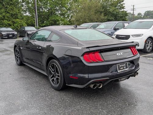 Antimatter Blue Metallic 2021 Ford Mustang GT