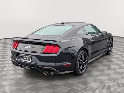 Antimatter Blue Metallic 2021 Ford Mustang GT
