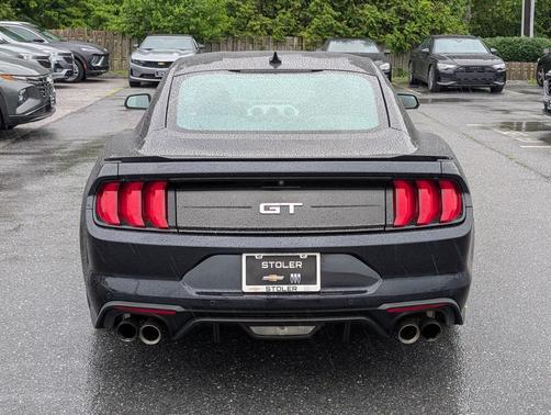 Antimatter Blue Metallic 2021 Ford Mustang GT
