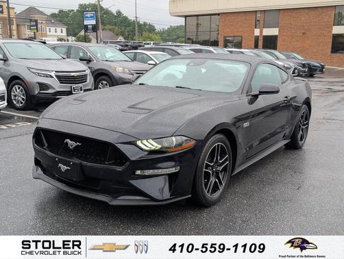 Antimatter Blue Metallic 2021 Ford Mustang GT