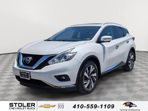 Pearl White 2018 Nissan Murano Platinum