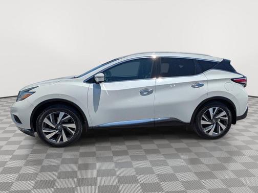 Pearl White 2018 Nissan Murano Platinum